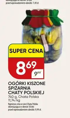 Chata Polska Ogórki kiszone Spiżarnia Chaty Polskiej oferta