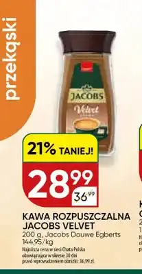 Chata Polska Kawa rozpuszczalna Jacobs Velvet oferta