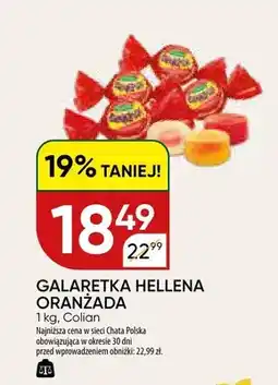 Chata Polska Galaretka Hellena Oranżada oferta