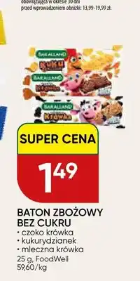 Chata Polska Baton zbożowy bez cukru kukurydzianek oferta