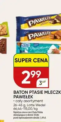 Chata Polska Baton Pawełek Toffi oferta