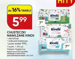 Chata Polska Chusteczki nawilżane Kindii Sensitive oferta