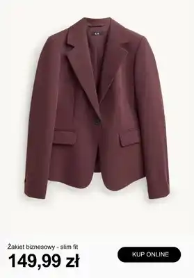 Żakiet biznesowy C & A slim fit