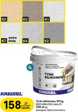 Castorama Tynk silikonowy Kreisel oferta