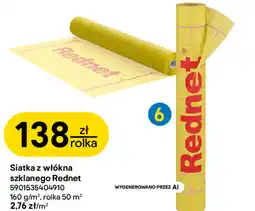 Castorama Siatka z włókna szklanego Rednet oferta