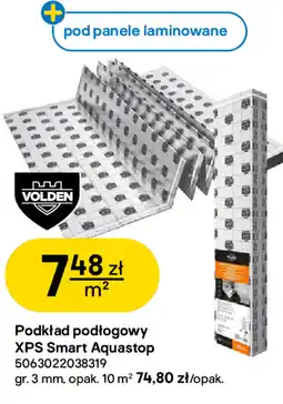 Castorama Podkład podłogowy XPS Smart Aquastop oferta