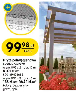 Castorama Płyta poliwęglanowa oferta