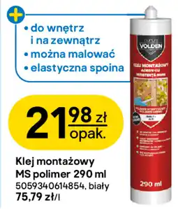 Castorama Klej montażowy MS polimer Volden oferta