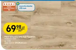 Castorama Panel winylowy SPC Dąb Flamenco oferta