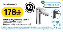 Castorama Bateria umywalkowa Kentia oferta