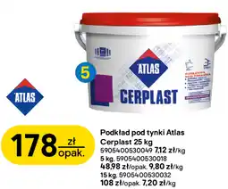 Castorama Podkład pod tynki Atlas Cerplast oferta