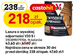 Castorama Lazura o wysokiej odporności V33 oferta