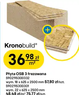Castorama Płyta OSB 3 frezowana oferta