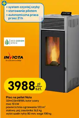Castorama Piec na pellet Nola oferta