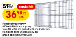 Castorama Panel ogrodzeniowy 5904413698470, antracytowy oferta