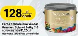 Castorama Farba z mieszalnika Valspar Premium Ściany i Sufity oferta