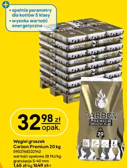 Castorama Węgiel groszek Carbon Premium oferta