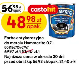 Castorama Farba antykorozyjna do metalu Hammerite oferta