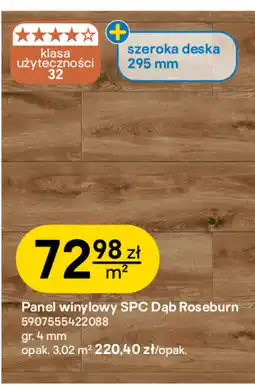 Castorama Panel winylowy SPC Dąb Roseburn oferta