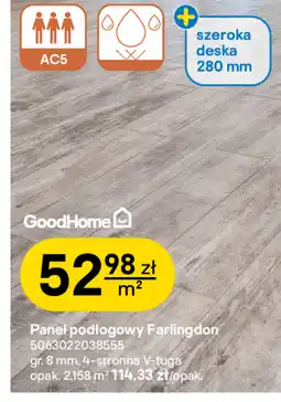 Castorama Panel podłogowy Farlingdon oferta