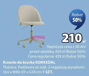 Krzesło do biurka Kokkedal