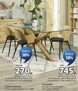 JYSK Krzesło HVIDOVRE oferta