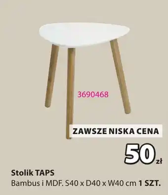 JYSK Stolik TAPS oferta