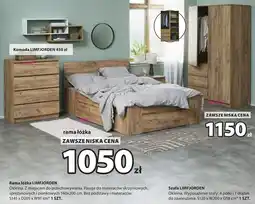 JYSK Rama łóżka LIMFJORDEN oferta