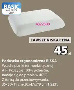 JYSK Poduszka ergonomiczna RISKA oferta