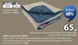JYSK Kołdra z „barankiem” BAGN oferta