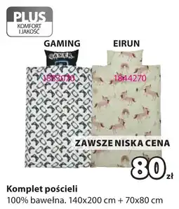 JYSK Komplet pościeli 100% bawełna oferta