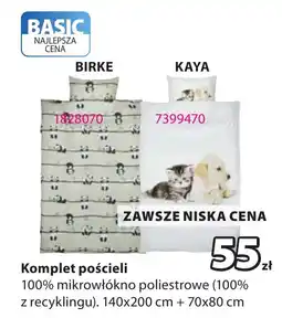 JYSK BASIC Komplet pościeli oferta