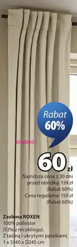 JYSK Zasłona ROXEN oferta