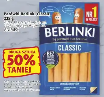 Parówki Berlinki Classic