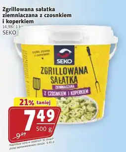 Prim Market Zgrillowana sałatka ziemniaczana z czosnkiem i koperkiem SEKO oferta