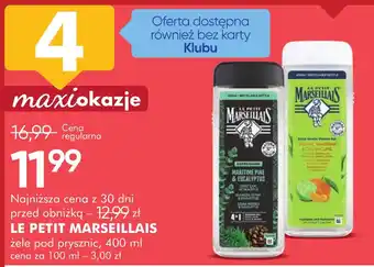 żele pod prysznic, LE PETIT MARSEILLAIS