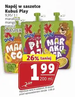 Prim Market Napój w saszetce Kubuś Play oferta