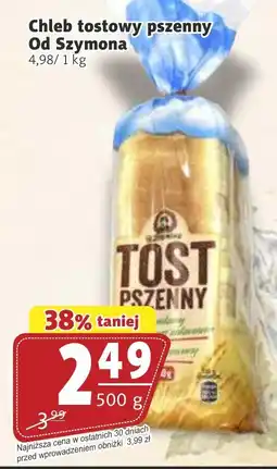 Prim Market Chleb tostowy pszenny Od Szymona oferta