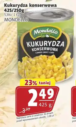 Prim Market Kukurydza konserwowa Mondello oferta