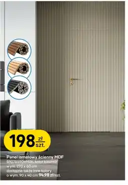 Castorama Panel lamelowy ścienny MDF oferta