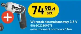 Wkrętak akumulatorowy MAC