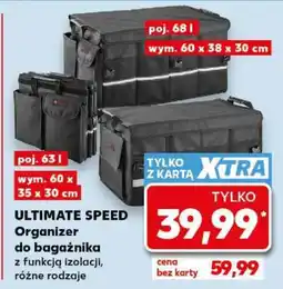 Kaufland ULTIMATE SPEED Organizer do bagażnika oferta