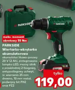 Kaufland PARKSIDE Wiertarko-wkrętarka akumulatorowa oferta