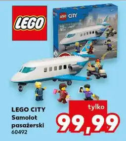 Kaufland LEGO CITY Samolot pasażerski 60492 oferta
