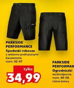 Kaufland PARKSIDE PERFORMANCE Spodenki robocze oferta