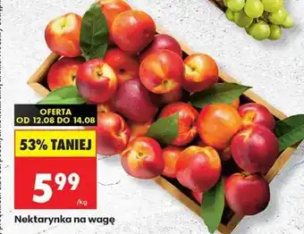 Nektarynka na wage