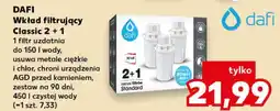 Kaufland DAFI Wkład filtrujący Classic 2 + 1 oferta