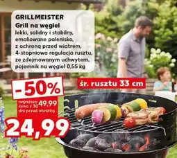 Kaufland GRILLMEISTER Grill na węgiel oferta
