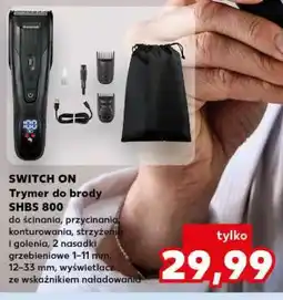 Kaufland SWITCH ON Trymer do brody SHBS 800 oferta