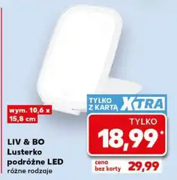 Kaufland LIV & BO Lusterko podróżne LED oferta